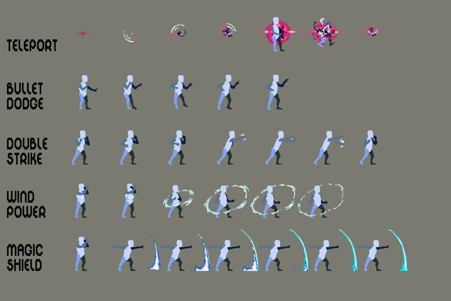 Prototype Pixel Hero Sprite Pack 3
