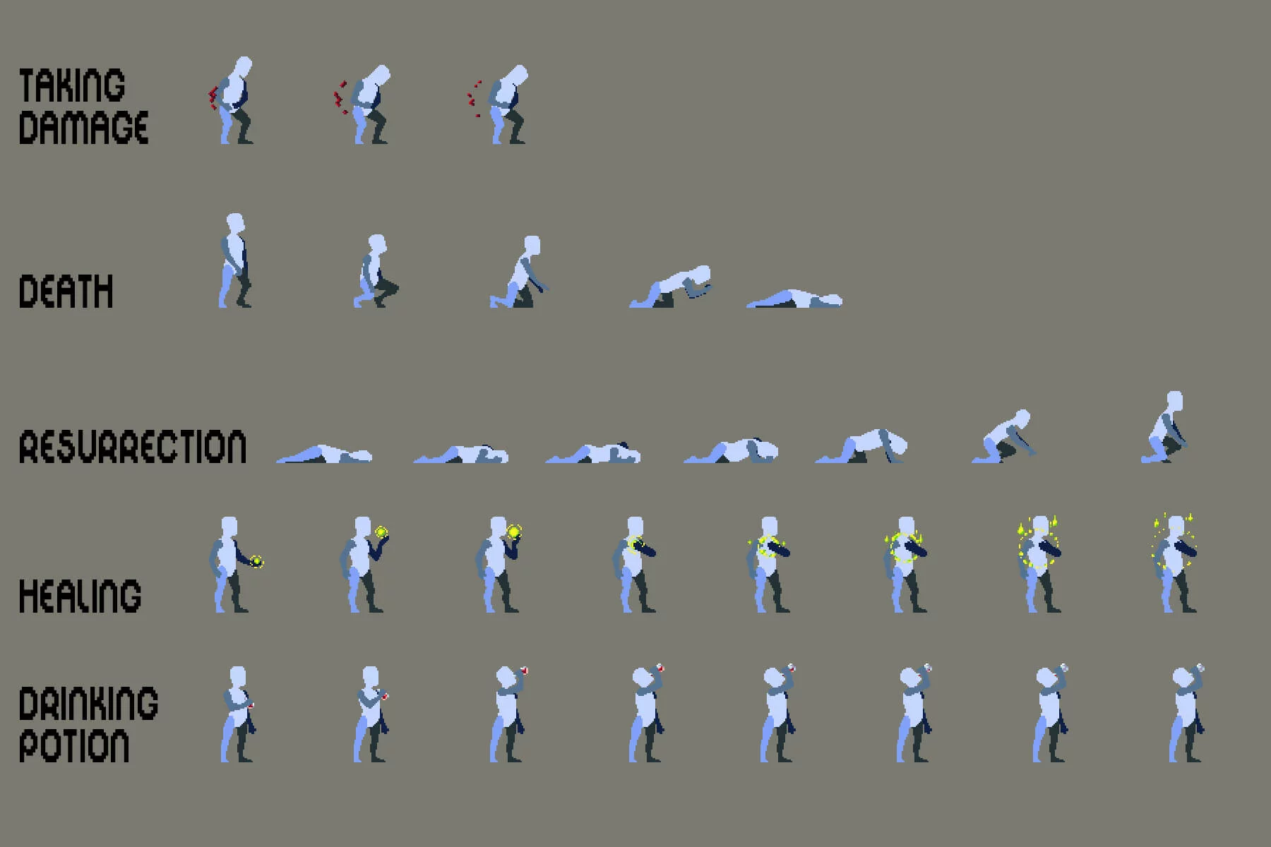 Prototype Pixel Hero Sprite Pack 3