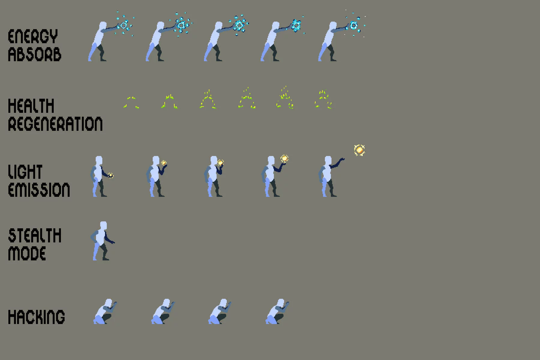 Prototype Pixel Hero Sprite Pack 3
