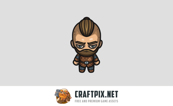 Tribal 4-Direction Character Sprite Asset Pack