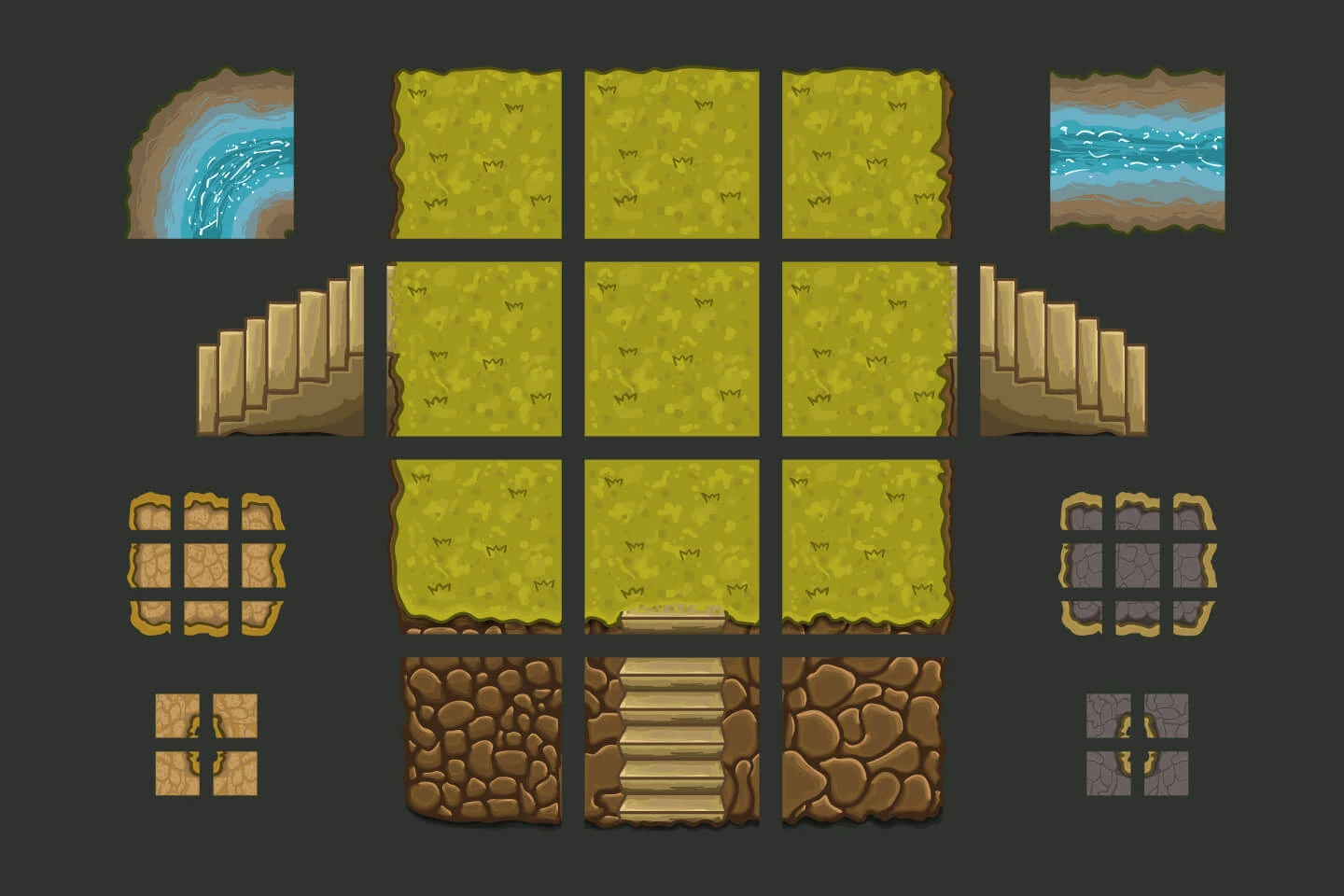 2D RPG Autumn Tileset