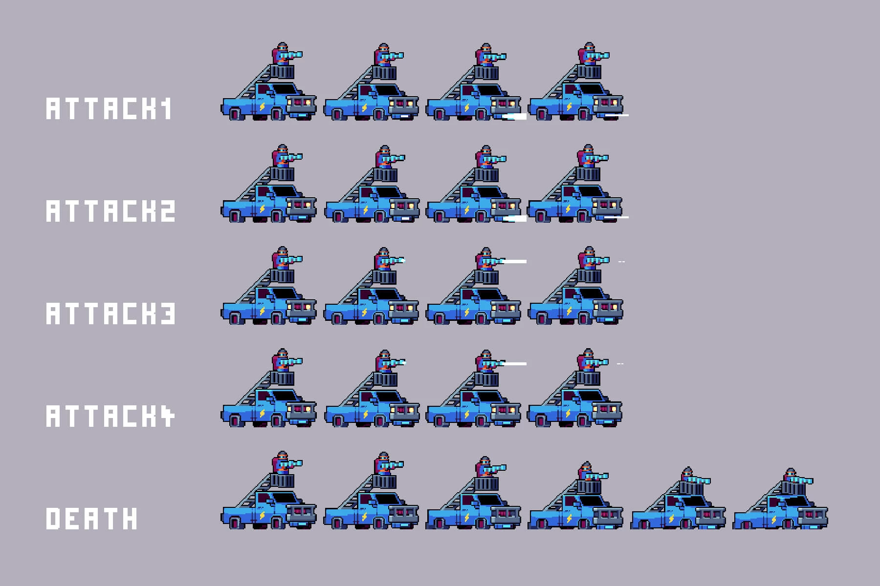 Sci-Fi Antagonists Pixel Character Pack