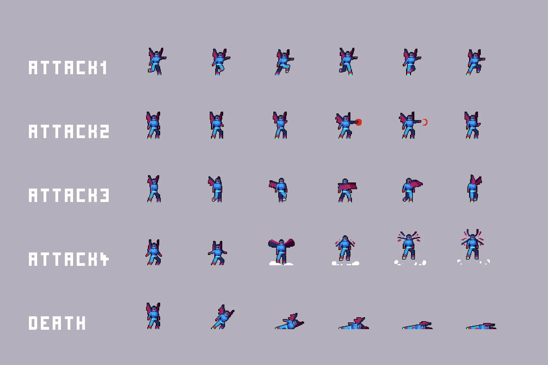 Sci-Fi Antagonists Pixel Character Pack