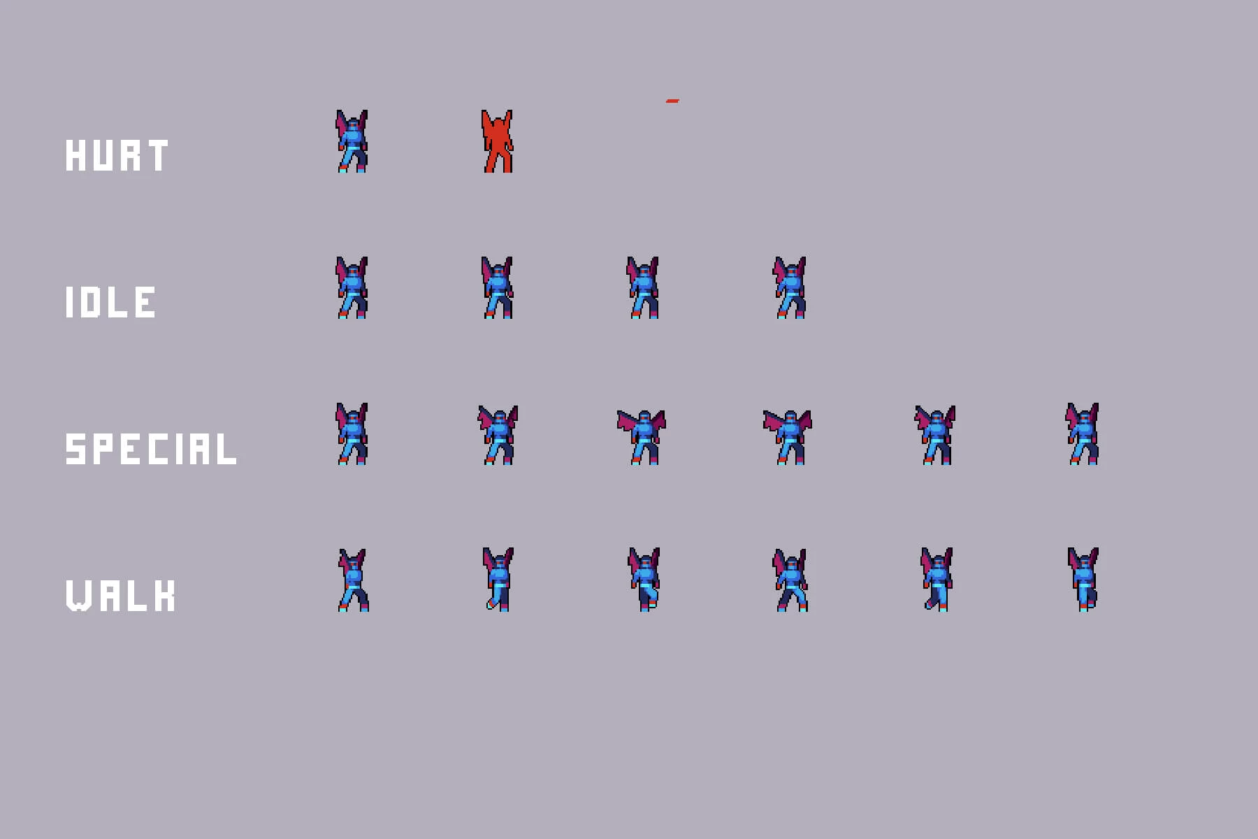 Sci-Fi Antagonists Pixel Character Pack