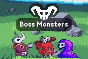 Boss Monsters像素艺术:平台游戏魔王素材包