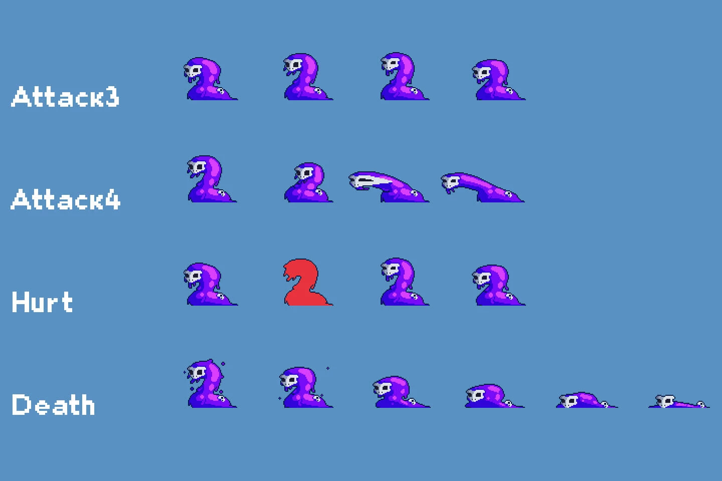Boss Monsters Pixel Art