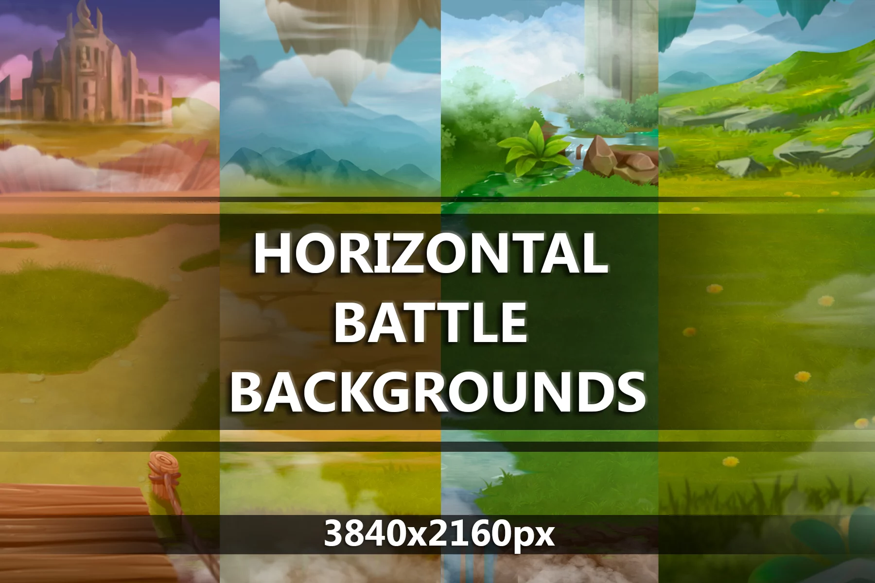 RPG 2D Arenas for Battle Game