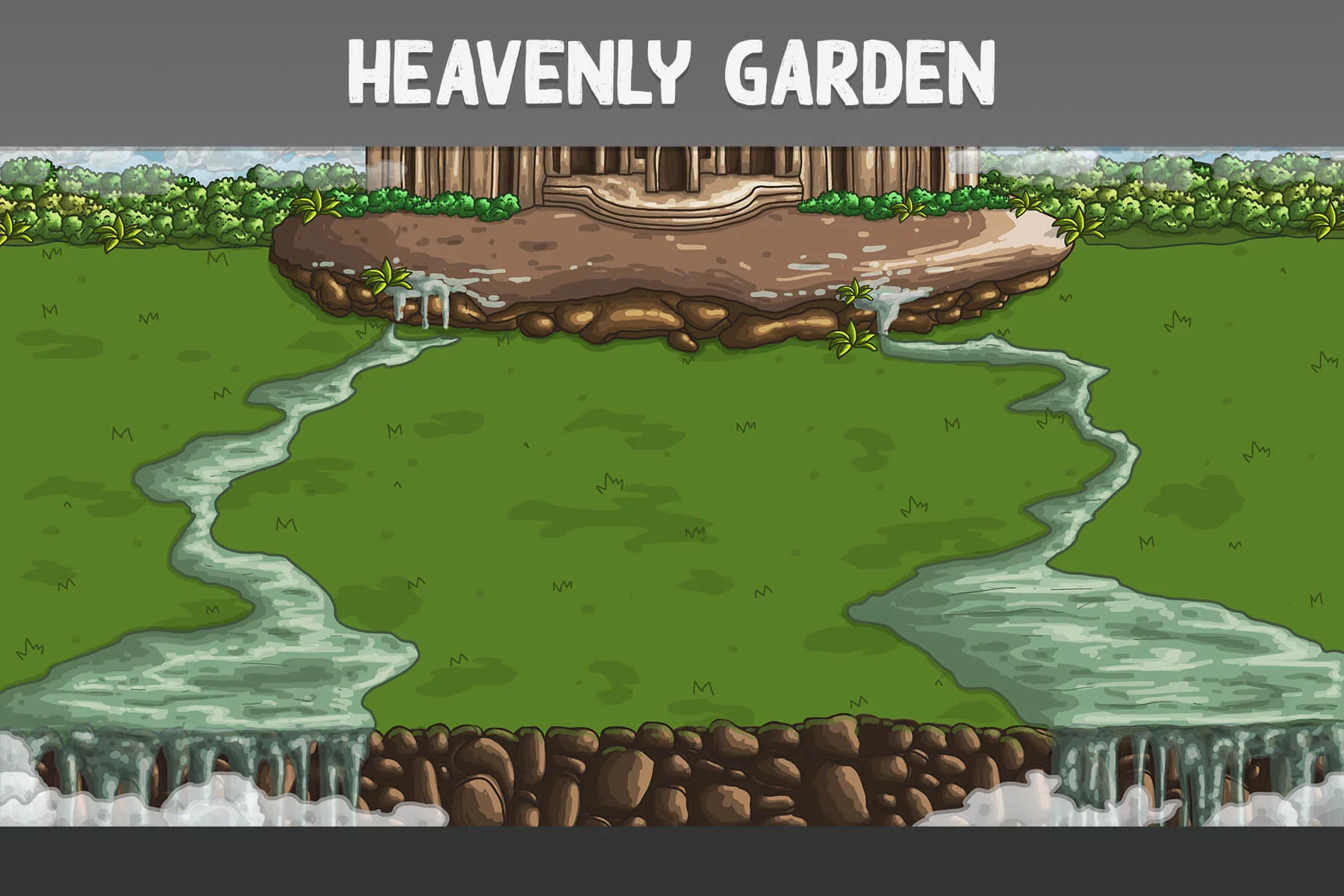 Flying Island Battle Backgrounds