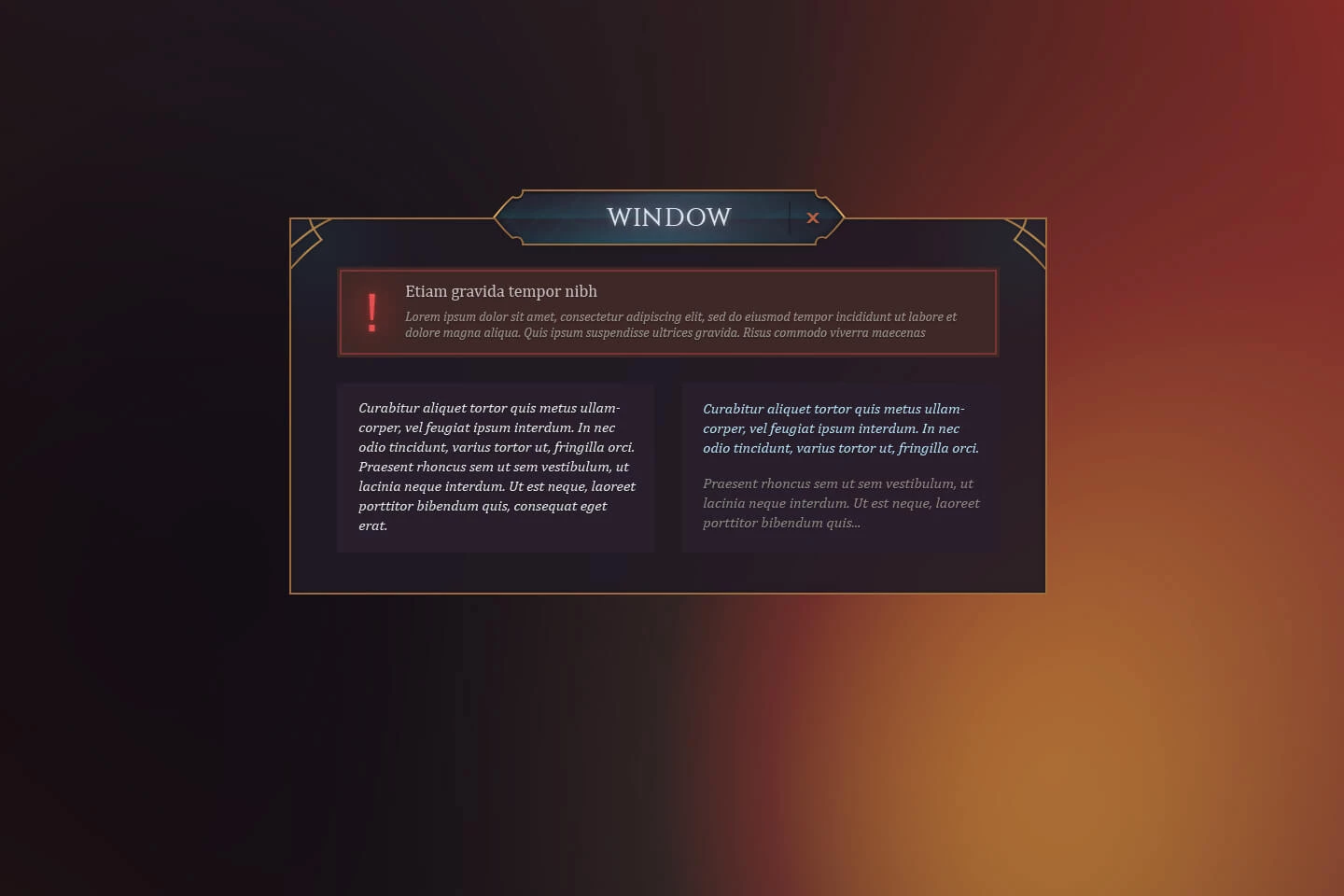 QIYAN Game Interface