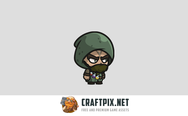 Gnome Chibi Character Sprites