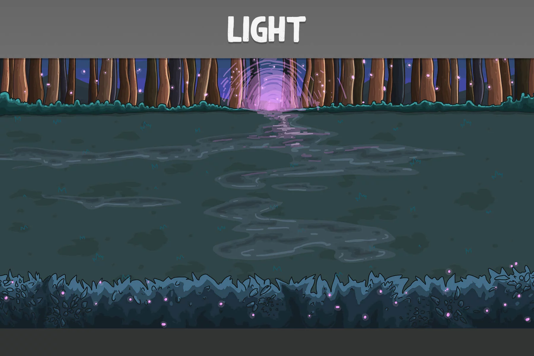 Dark Magic Battle Game Backgrounds