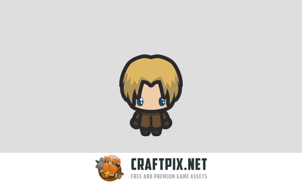Warrior 4-Direction Character Sprites