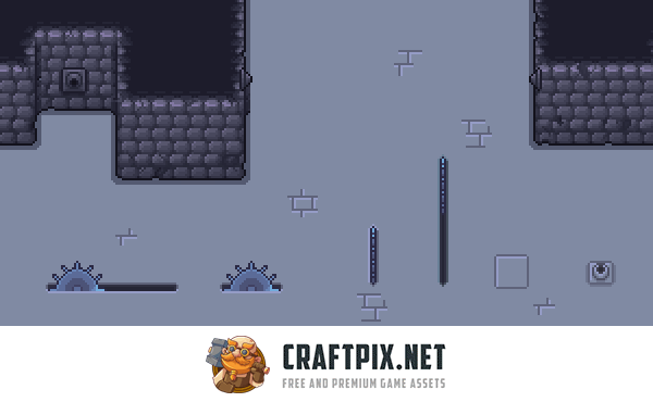 Pixel Art Dungeon Objects Asset Pack