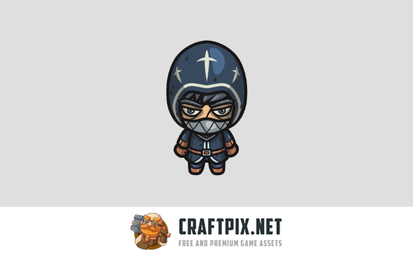 Medieval Bandit 4-Direction Character Pack