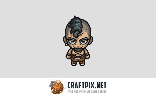 Medieval Bandit 4-Direction Character Pack