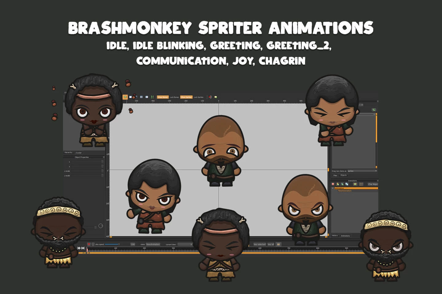 Seller NPC Character Pack 5