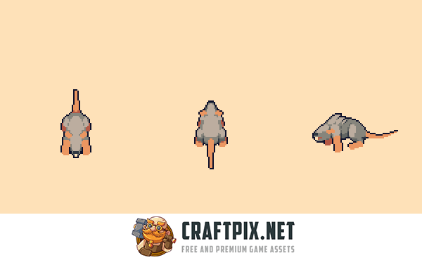 Enemy Pixel Pack for Top-Down Defense