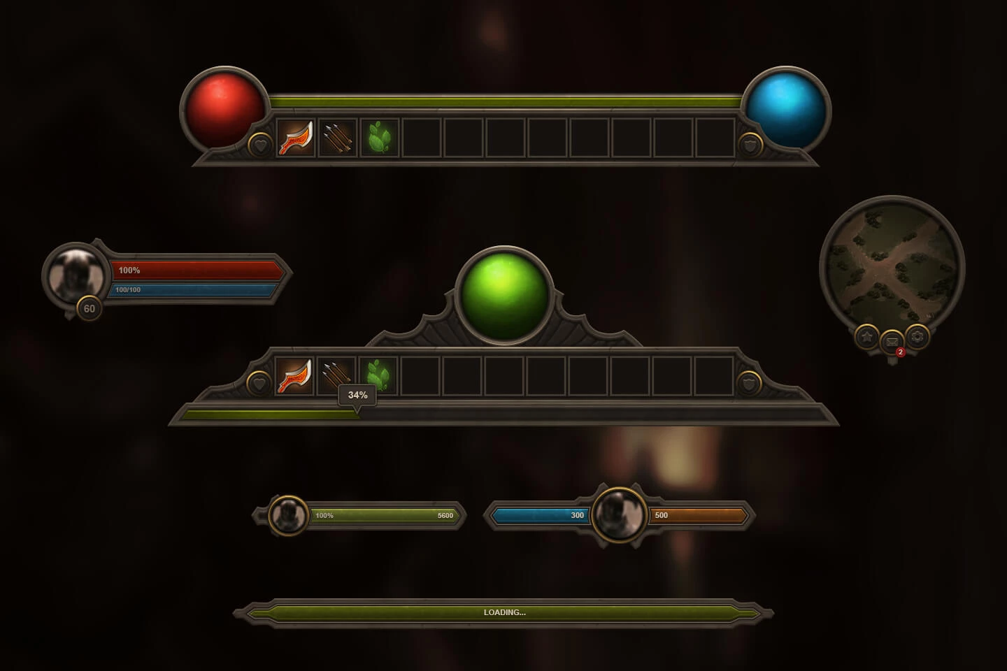 RPG & MMO User Interface