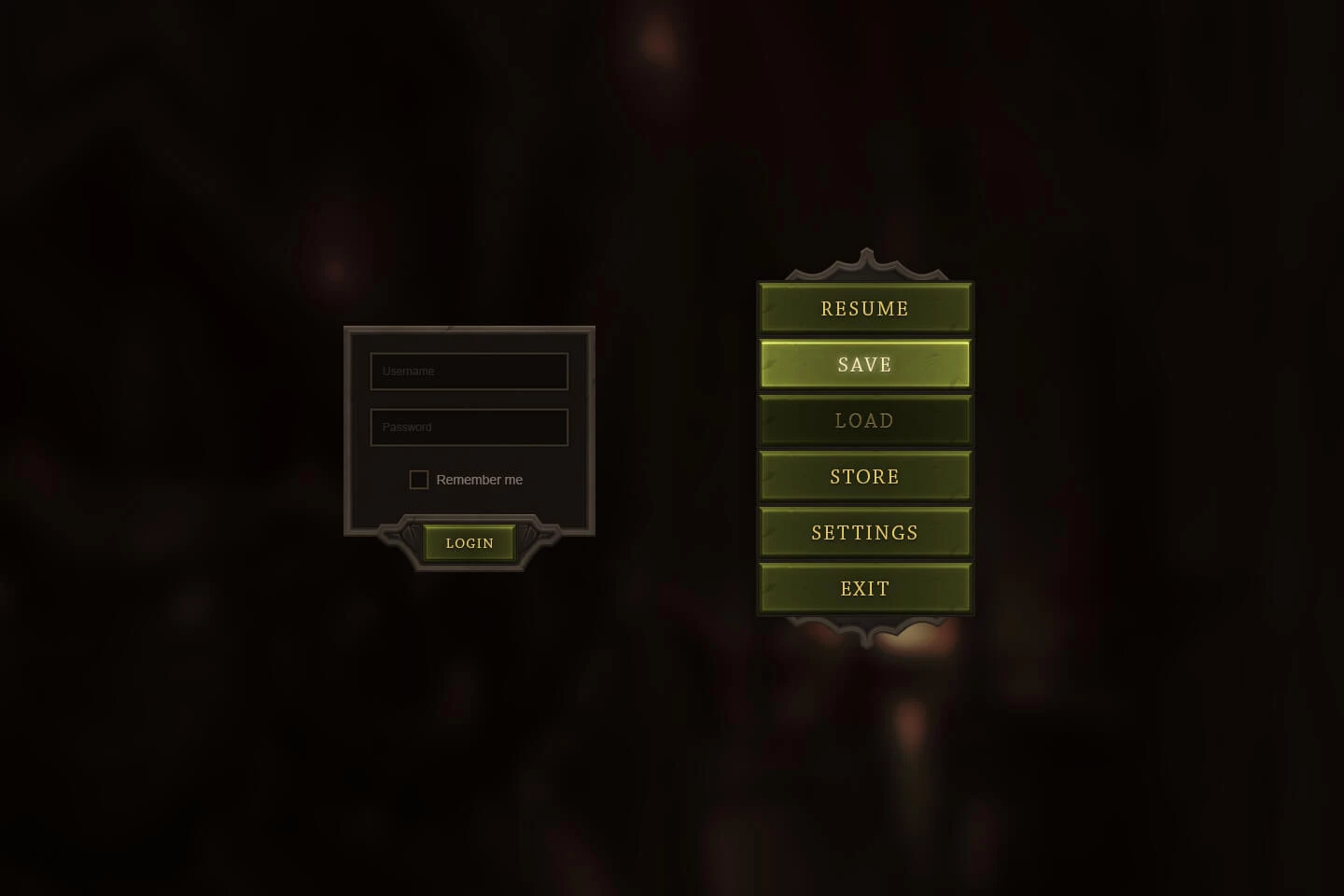 RPG & MMO User Interface