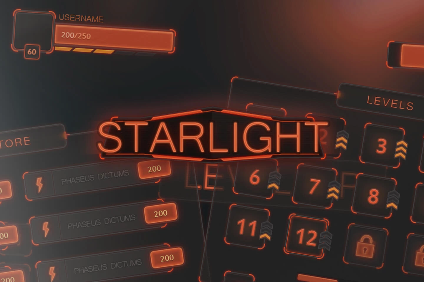 Starlight Mobile UI