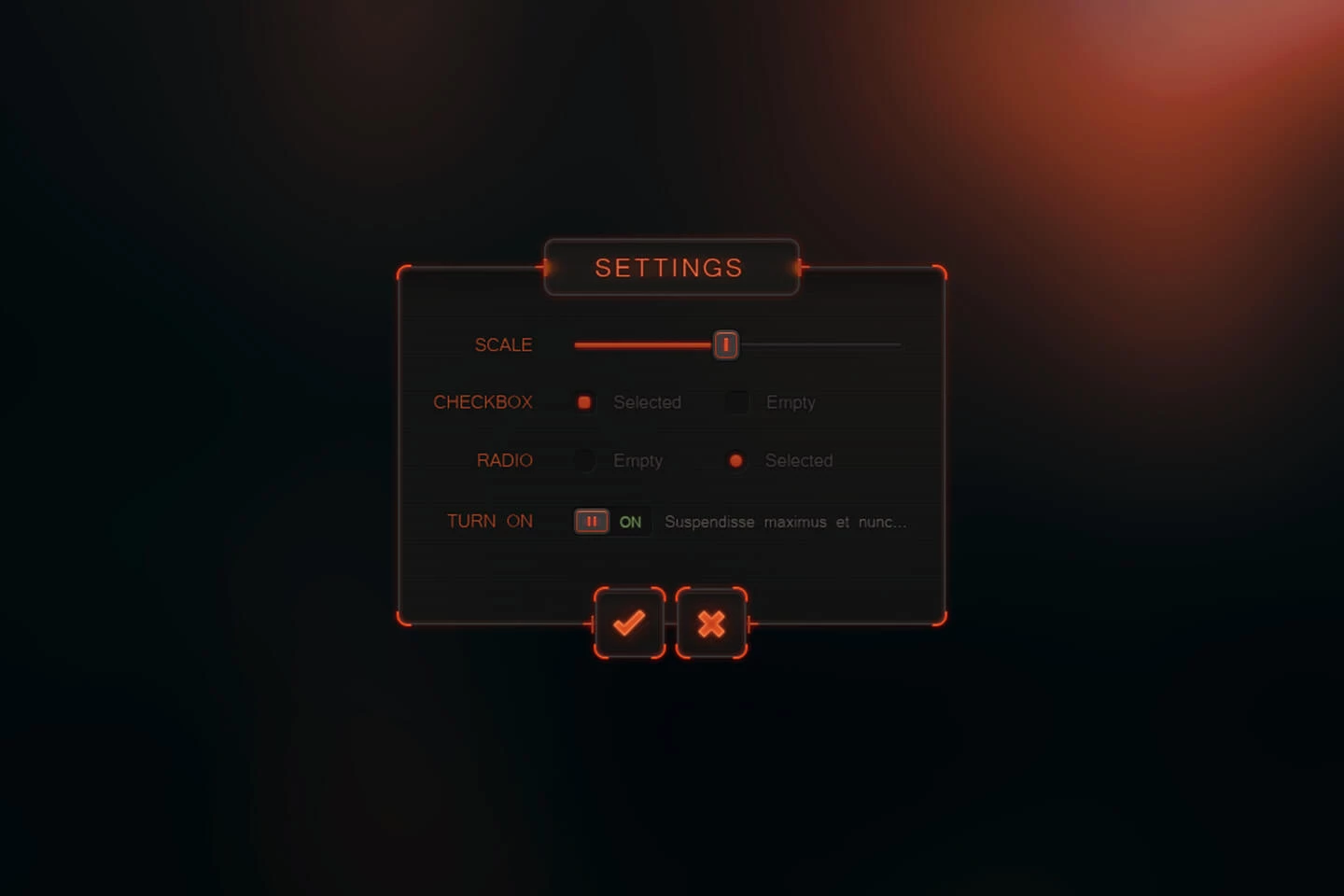 Starlight Mobile UI
