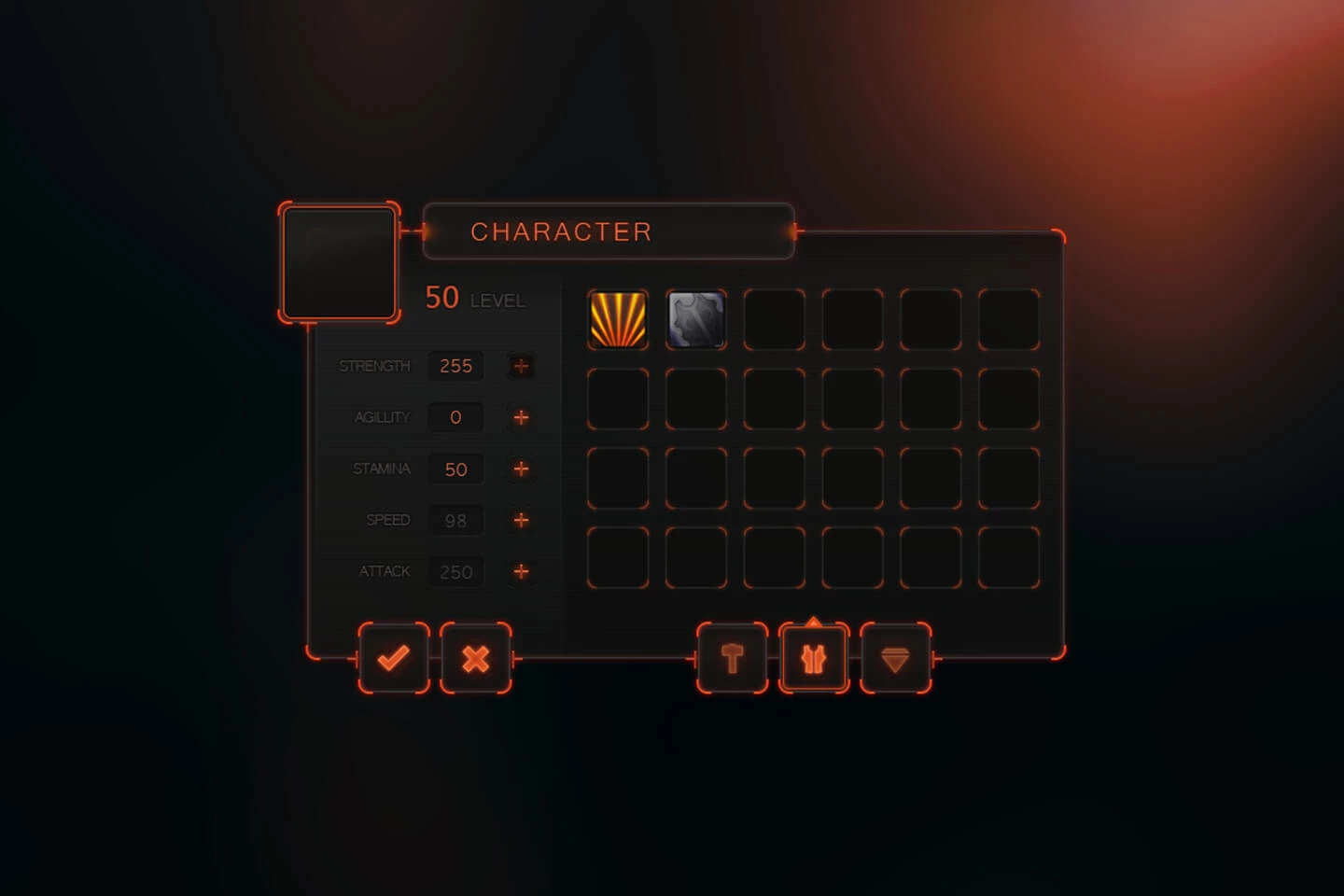 Starlight Mobile UI