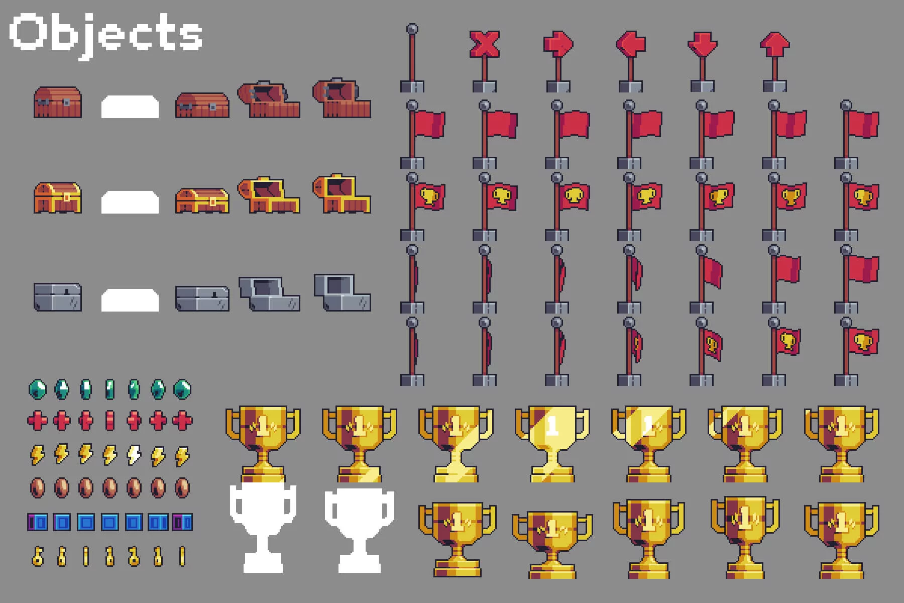 The Pack of Pixel Tileset 16×16 for Tiny Platformers