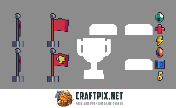 The Pack of Pixel Tileset 16×16 for Tiny Platformers