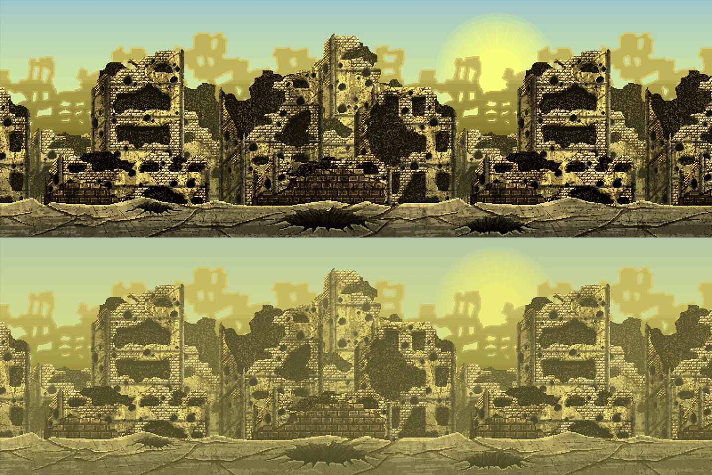 War Pixel Art 2D Backgrounds