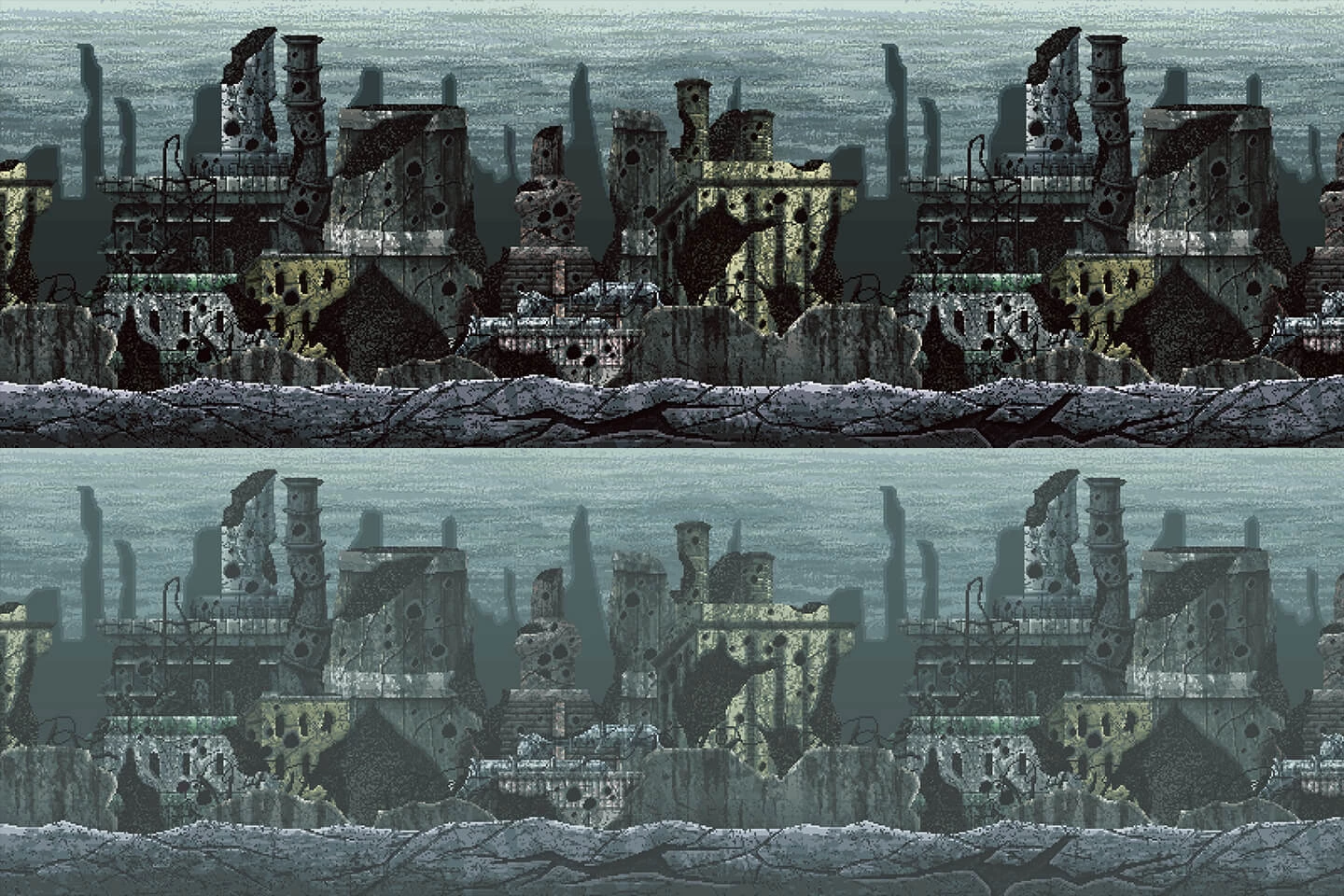 War Pixel Art 2D Backgrounds