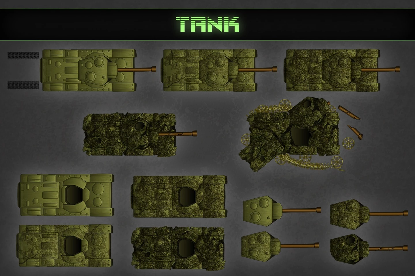 Zombie TDS 2D Game Kit