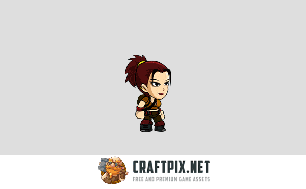 Female Main Character Sprites for Platformer