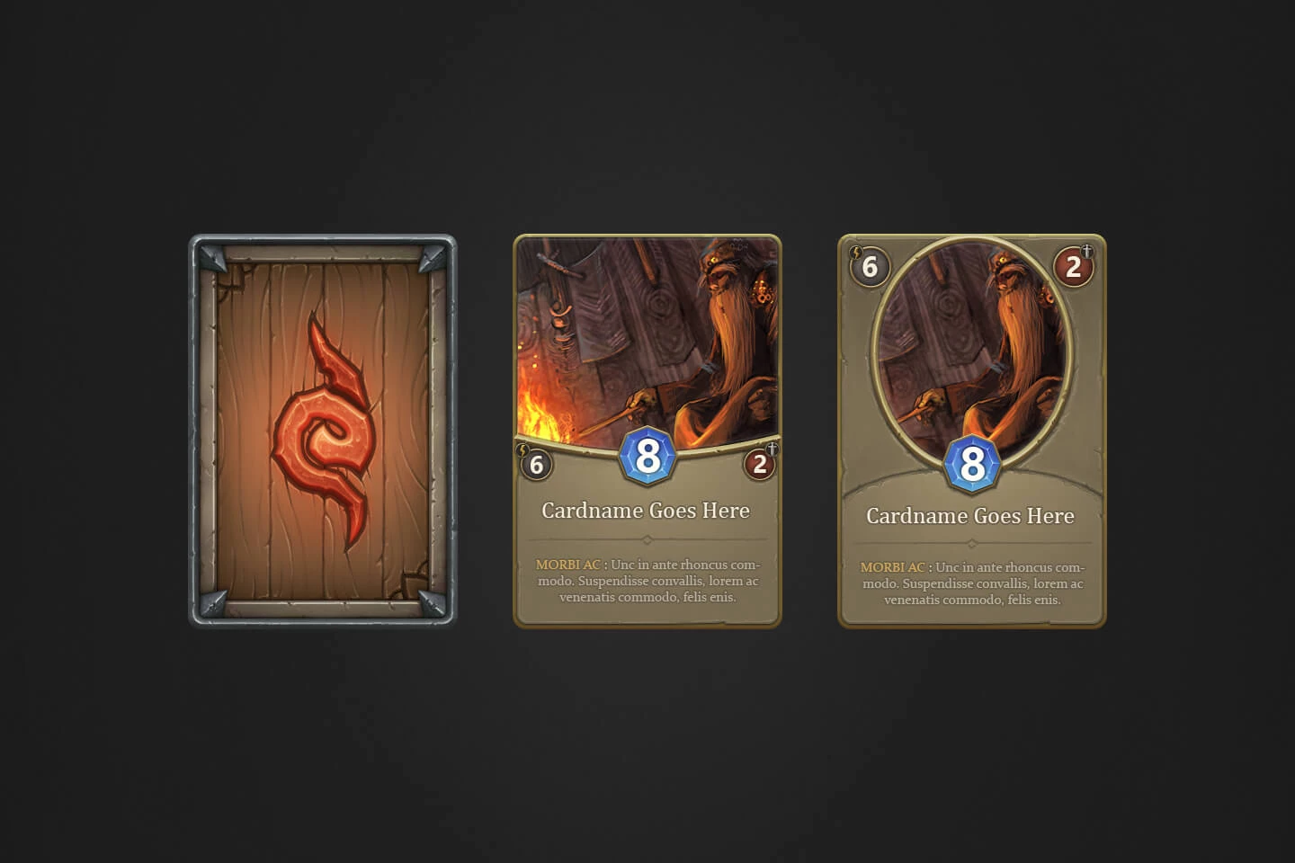 TCG Card Template