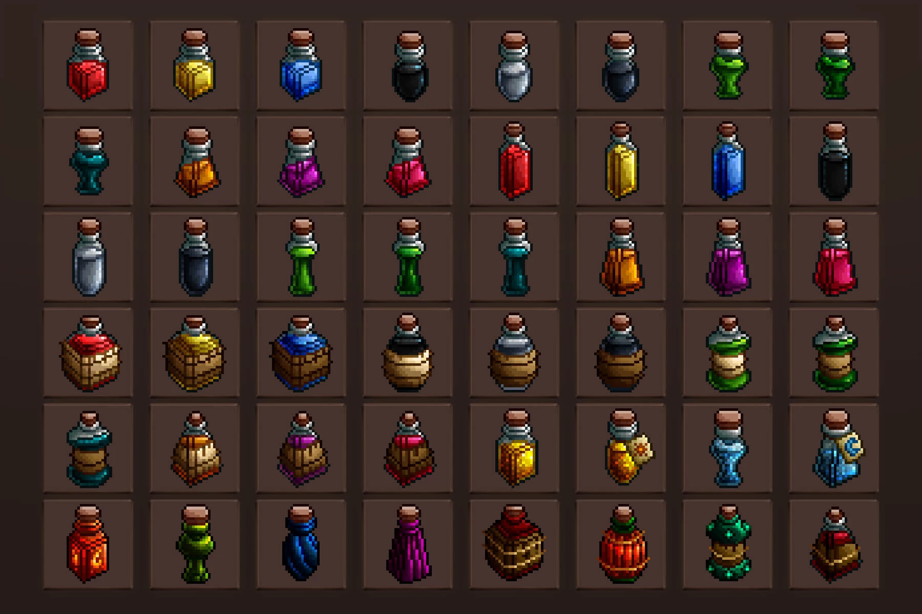 Paint Pixel Art Icon Pack