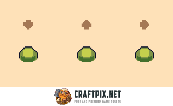 Field Enemies Pixel Art for Tower Defense