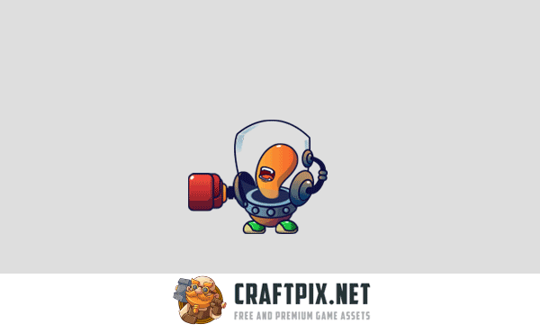Alien V2 Enemy Sprite Set