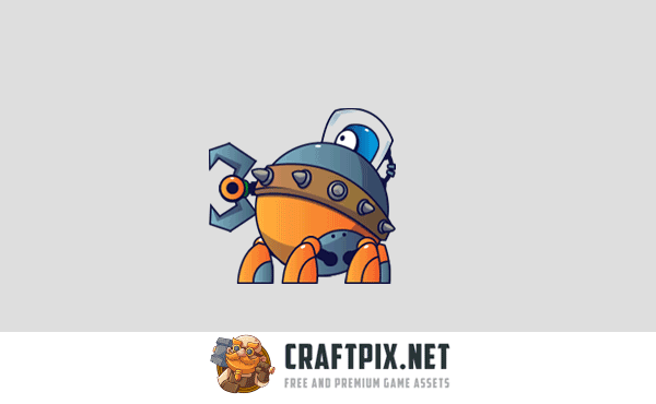Alien V2 Enemy Sprite Set