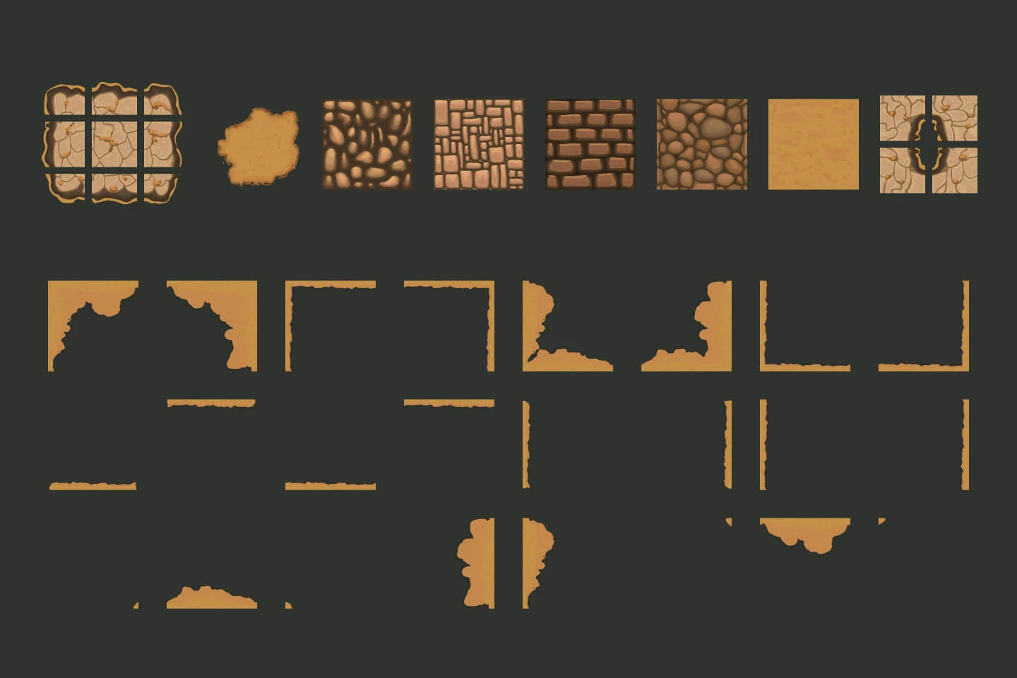 Desert Medieval City 2D Tileset