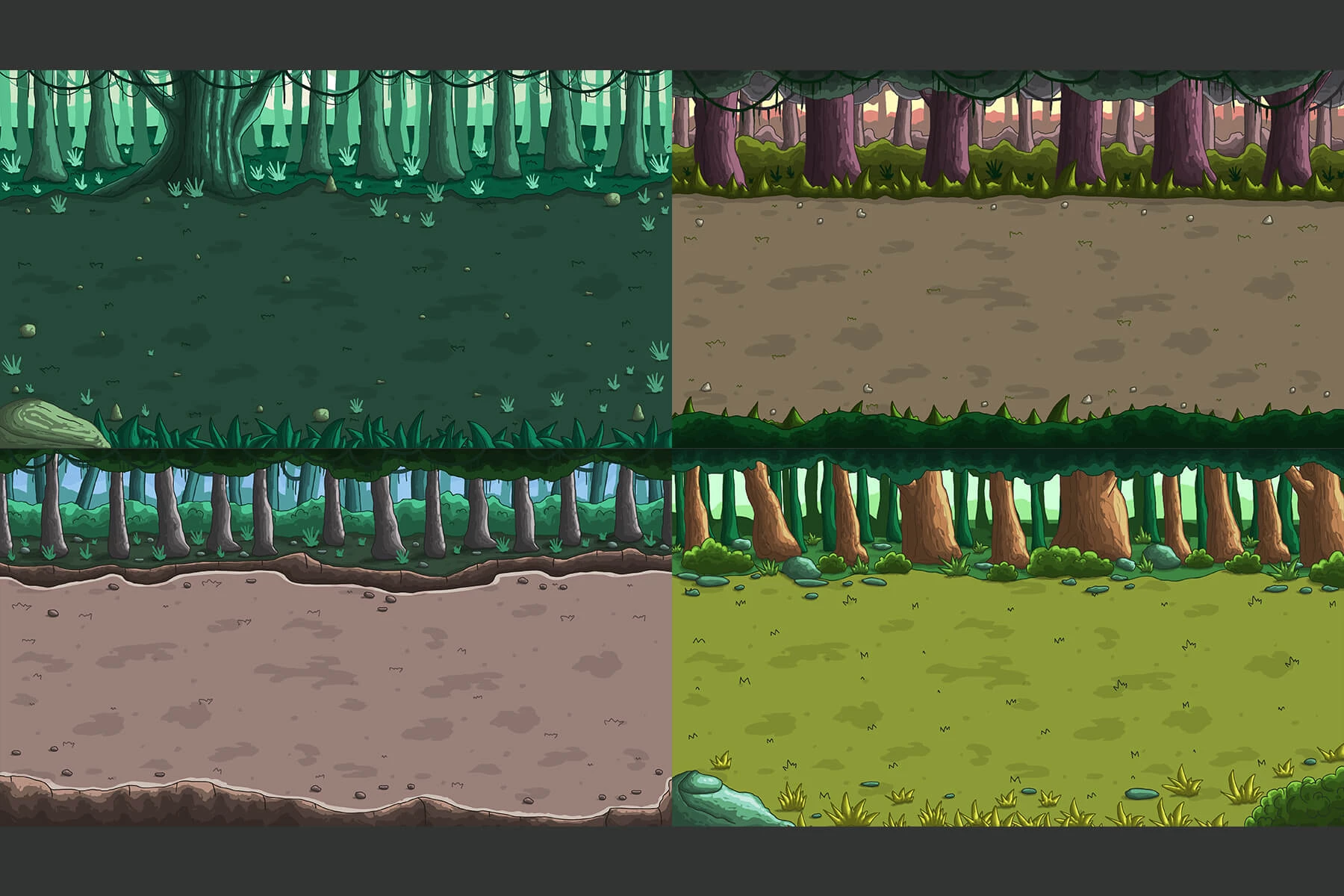 Forest Battle Backgrounds