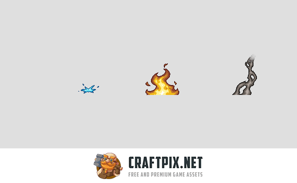11 Pixel Art Explosion Sprites