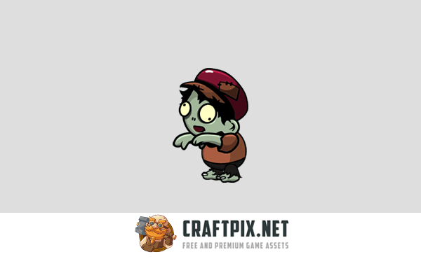 Zombie Character Sprite Set