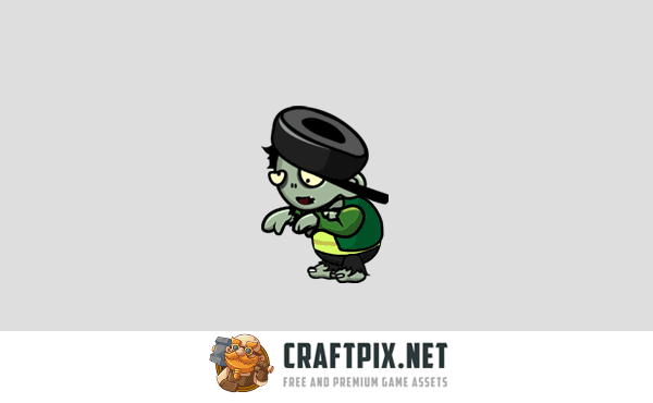 Zombie Character Sprite Set