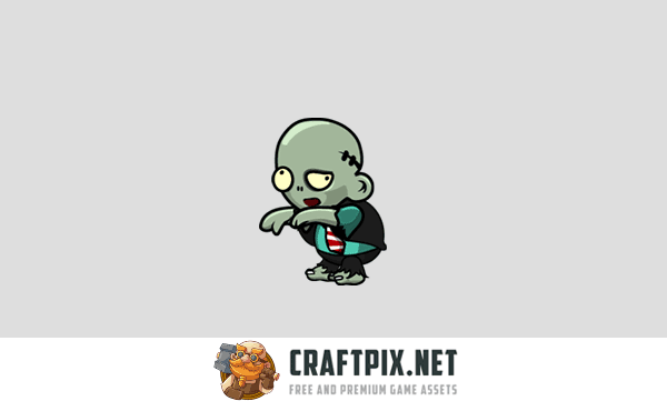 Zombie Character Sprite Set