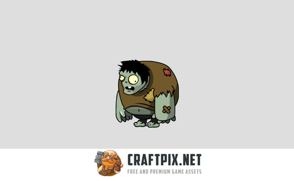 Zombie Character Sprite Set