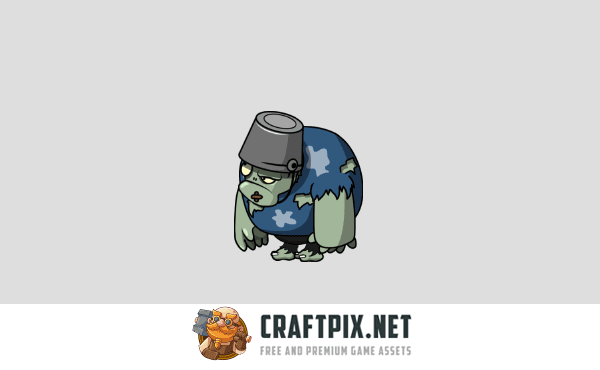 Zombie Character Sprite Set