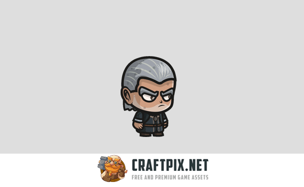 Chibi Time Keeper Character Sprites