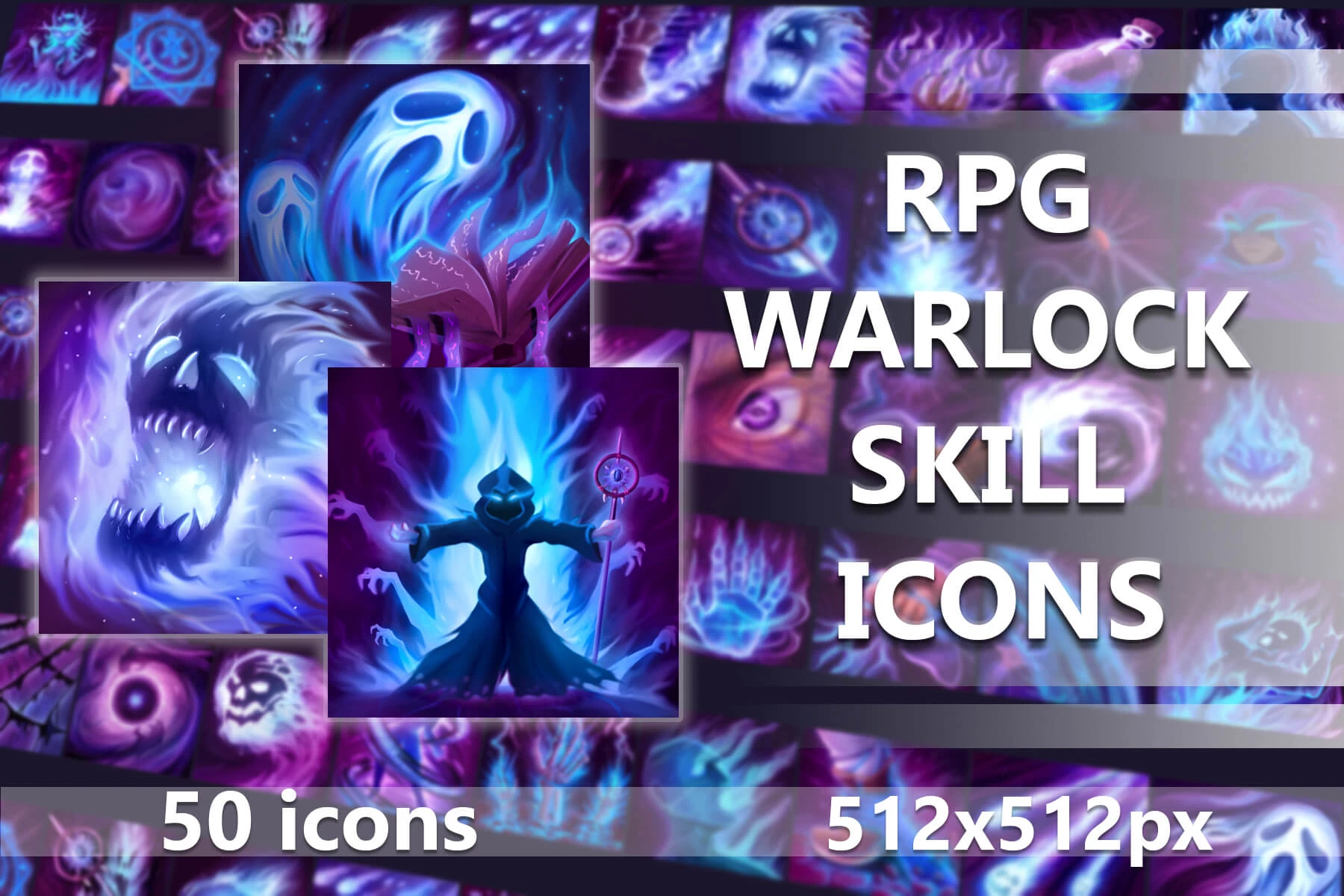RPG Warlock Skill Icons