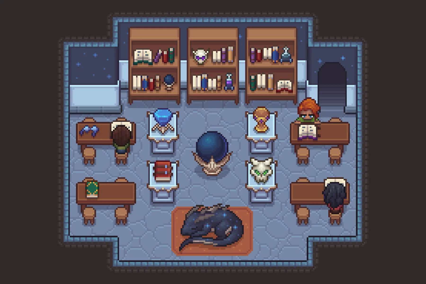 Mage Tower Top-Down Pixel Art Asset Pack