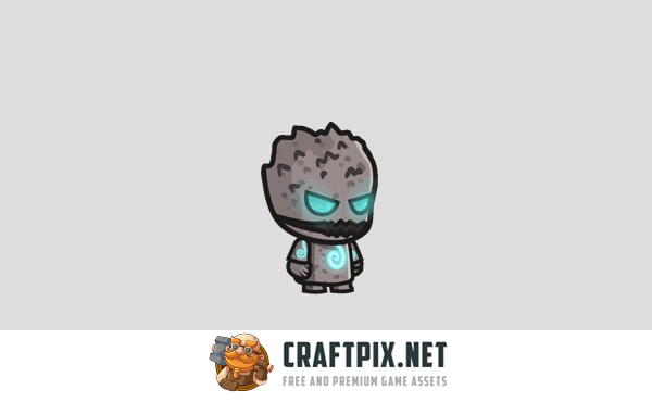 Forest Guardian Chibi Character Sprites
