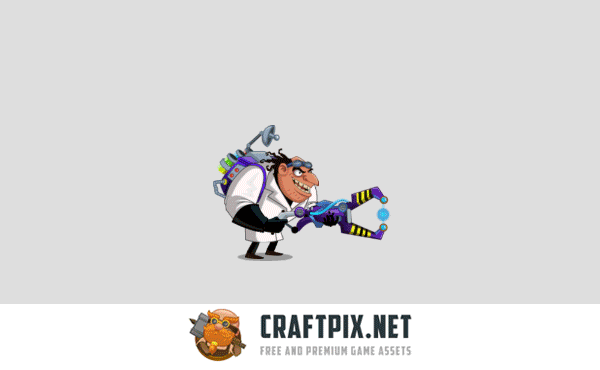 Mad Scientist 2D Game Kit